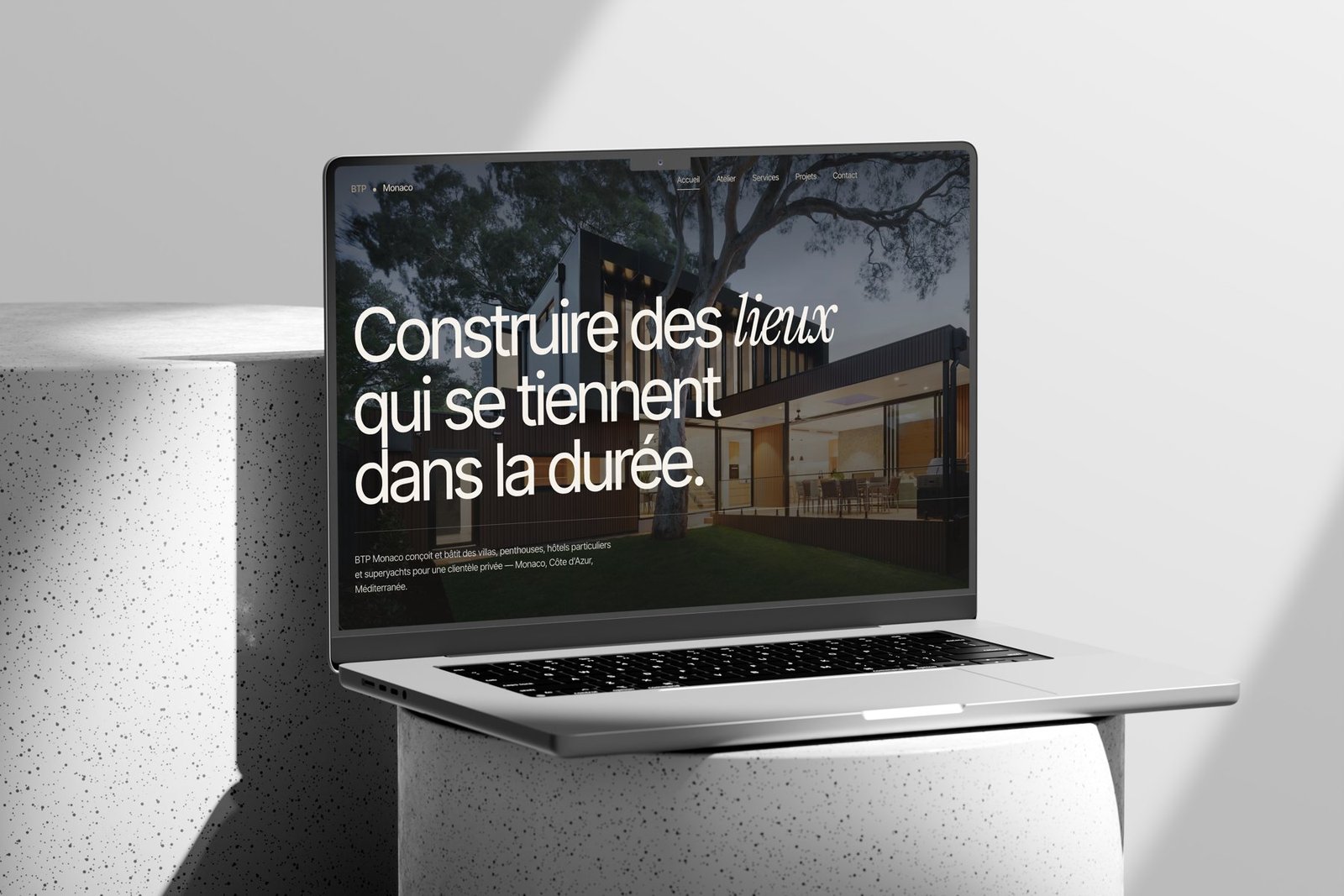 BTP Monaco — site web